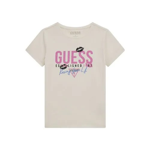 Футболка GUESS, размер 12, белый