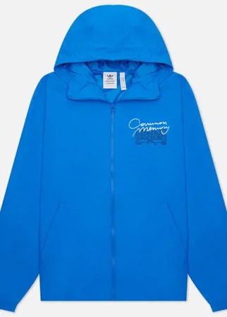 Мужская куртка ветровка adidas Originals Graphics Common Memory Pack, цвет голубой, размер XL