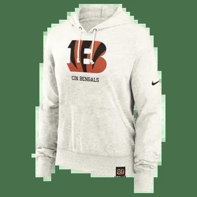 Худи Nike Cincinnati Bengals Gym Vintage, цвет Cream