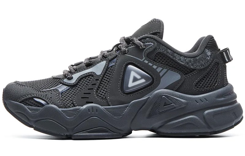 Кроссовки PEAK Lifestyle Shoes Women's Low-top Dark Gray, темно-серый