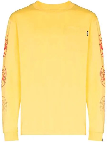 Billionaire Boys Club футболка Repeat Astro с длинными рукавами