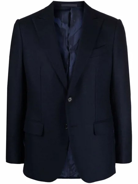 Caruso твиловый однобортный пиджак
