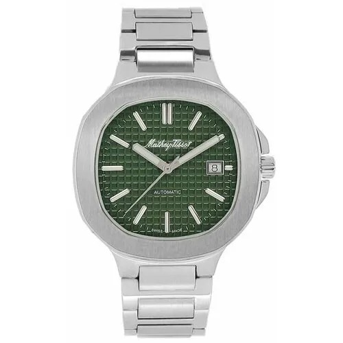 Наручные часы Mathey-Tissot, серый, зеленый