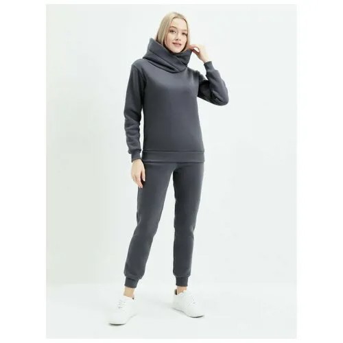 Костюм MSM Victoria, худи и брюки, спортивный стиль, свободный силуэт, размер 52, зеленый