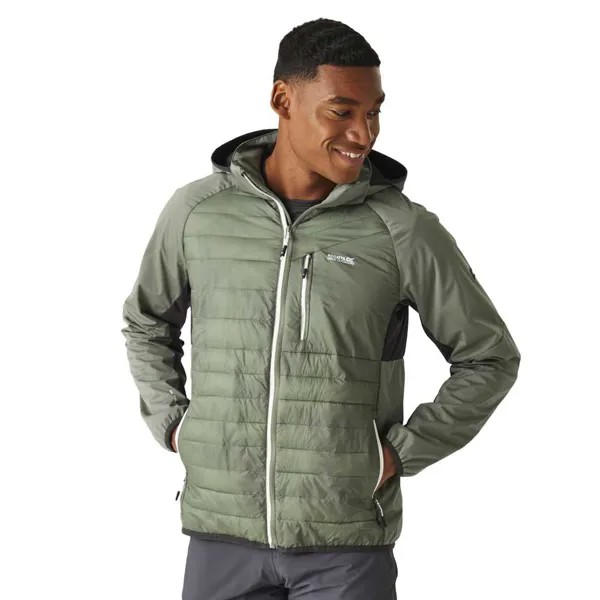 Спортивная куртка Regatta Pro Hybrid softshell, зеленый