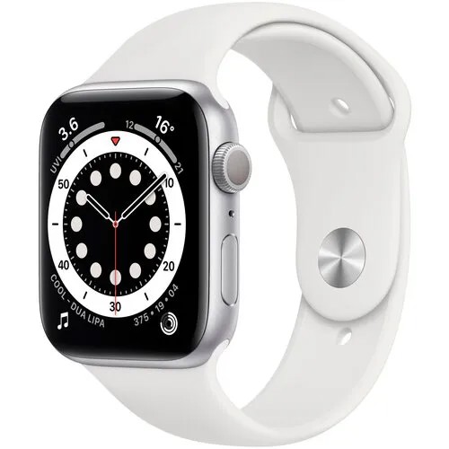 Часы Apple Watch Series 6 GPS 44mm Aluminum Case with Sport Band (M00M3) ((PRODUCT)RED Aluminium Case with Red Sport Band)