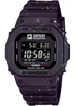 Японские наручные  мужские часы Casio G-5600SRF-1. Коллекция G-Shock
