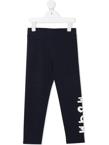 MSGM Kids легинсы с логотипом