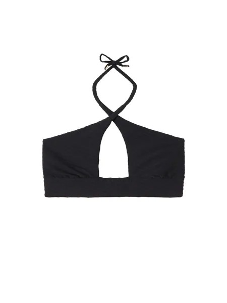 Топ бикини Calzedonia BLACK WAVES, черный