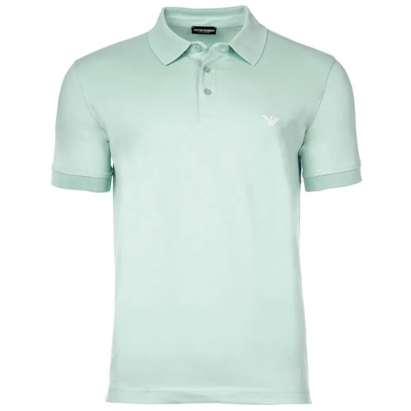 Поло Emporio Armani, светло-зеленый