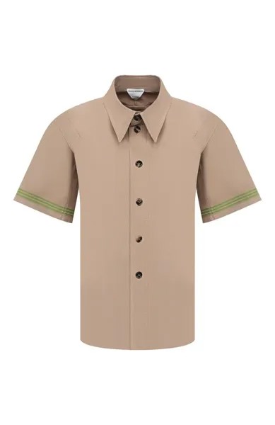 Хлопковая рубашка Bottega Veneta