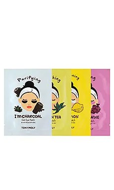 Набор масок для глаз buzz off puffy eyes - TONYMOLY