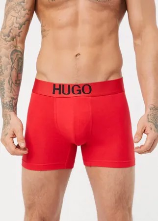 Красные боксеры-брифы с логотипом HUGO bodywear x Liam Payne-Красный