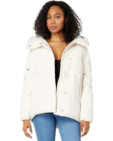 Пуховик Sanctuary Hooded Down, слоновая кость
