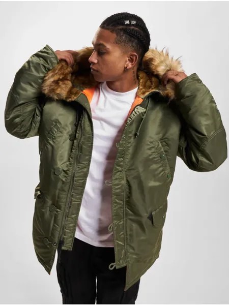 Переходная куртка Alpha Industries, цвет sage green
