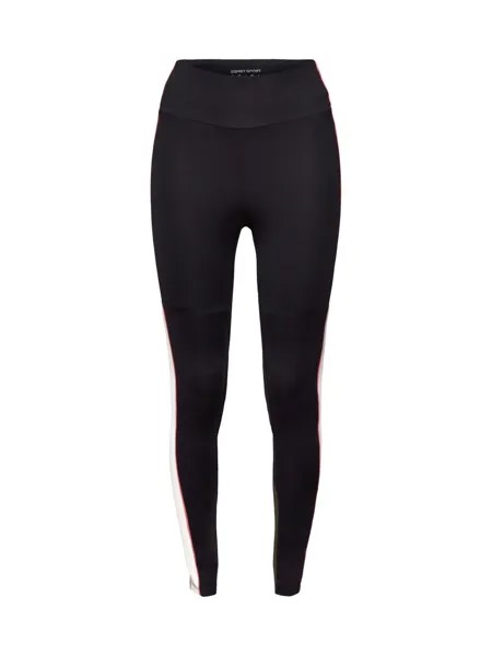 Узкие тренировочные брюки Esprit, черный
