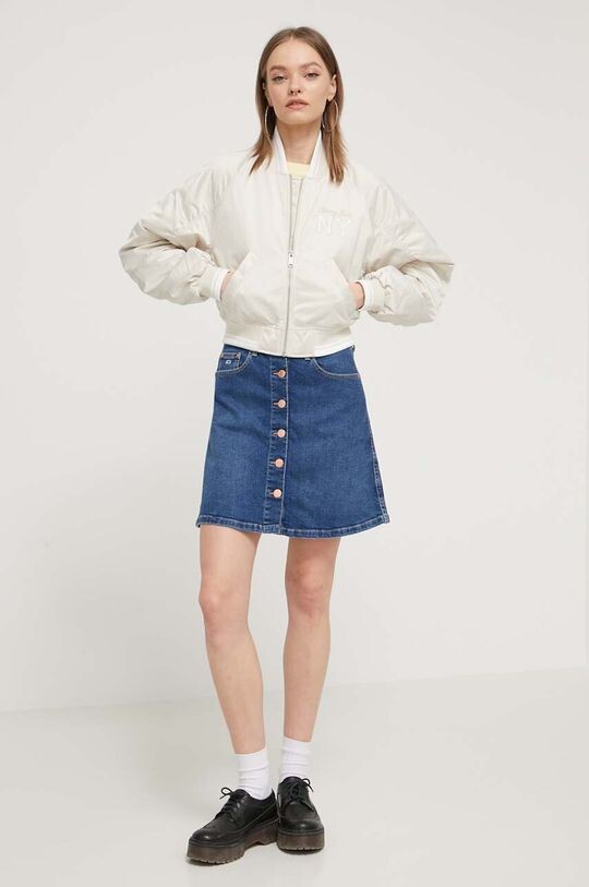 Джинсовая юбка Tommy Jeans, темно-синий