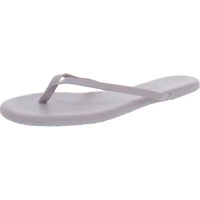 Женские сандалии Tkees Solids Grey Thong Flat Flip-Flops Sandals 5 Medium (B,M) BHFO 6889