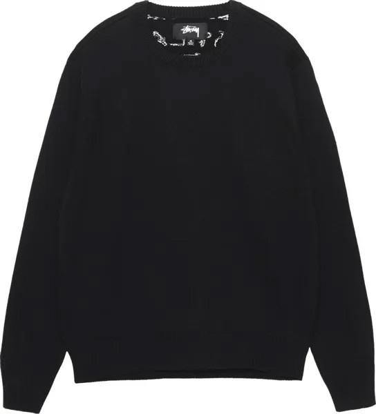 Свитер Stussy Laguna Icon 'Black', черный