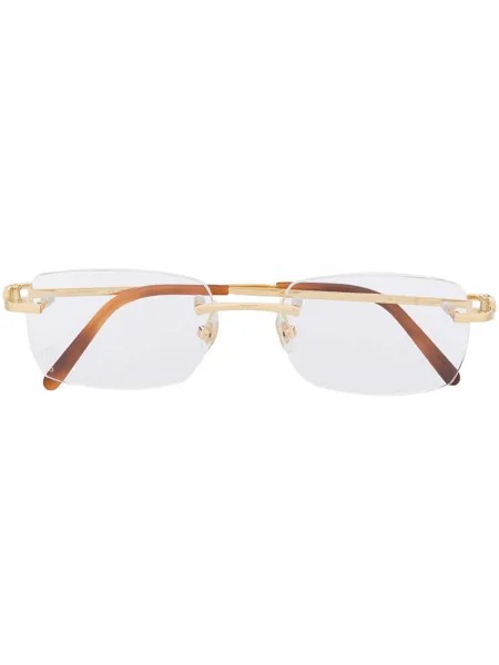 Cartier Eyewear очки CT0069O в прямоугольной оправе