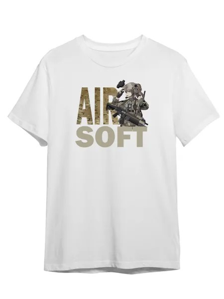 Футболка унисекс СувенирShop Аниме тян/Тарков/Tarkov 20 белая 4XL