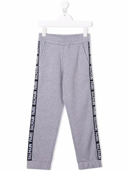 Balmain Kids спортивные брюки с лампасами
