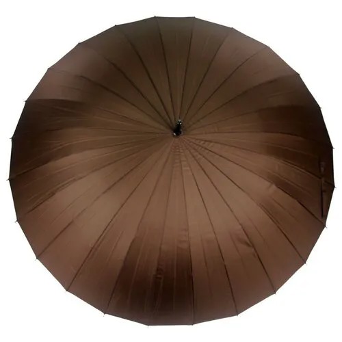 Зонт-трость коричневый
