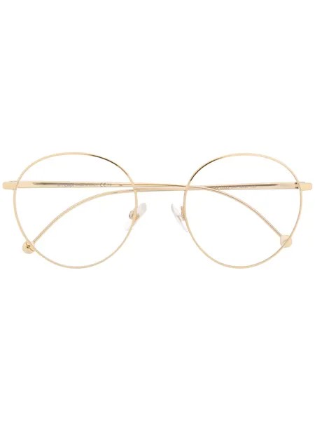 Fendi Eyewear очки в круглой оправе