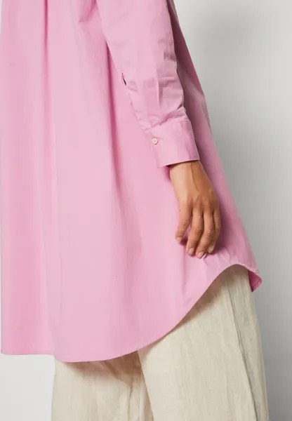 Платье-рубашка Dress A-Line Shirt Details Long Sleeve Marc O'Polo, ягодно-сиреневый