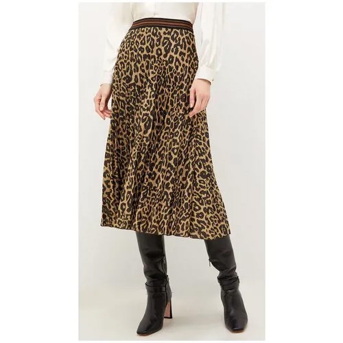 Юбка LIU JO жен., LIUJOWF2487J4039R9417 ,цвет: Glam animalier ,размер: 40