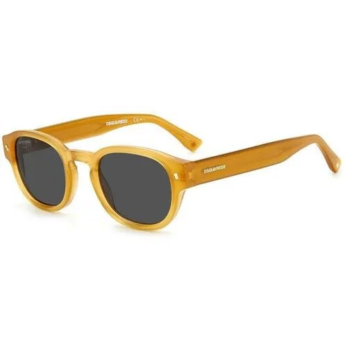 Солнцезащитные очки DSQUARED2, золотой, желтый