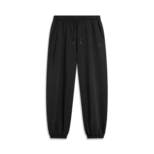 Спортивные спортивные штаны из коллекции Sports Life, черные, женские Lining
