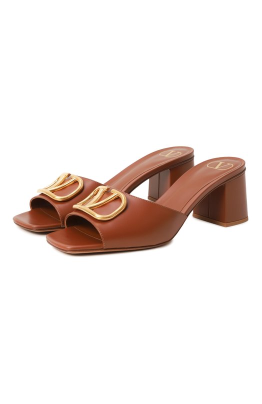 Кожаные мюли VLogo Valentino