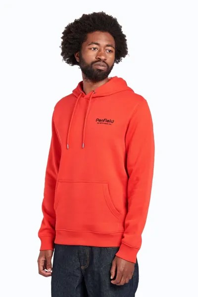 Красное худи Hudson с надписью Penfield, красный