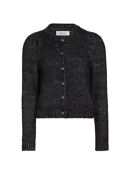 Кардиган из смесовой шерсти Lotus Derek Lam 10 Crosby, черный
