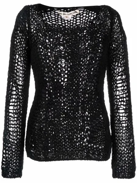 Comme Des Garçons Pre-Owned джемпер 2010-го года с круглым вырезом