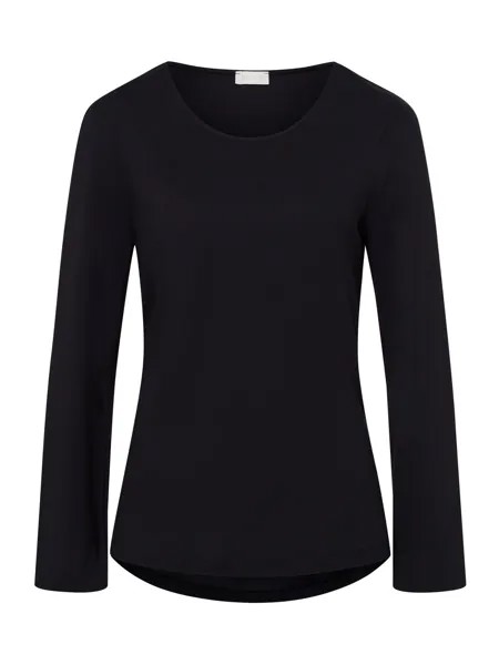 Лонгслив Hanro Natural Shirt, черный