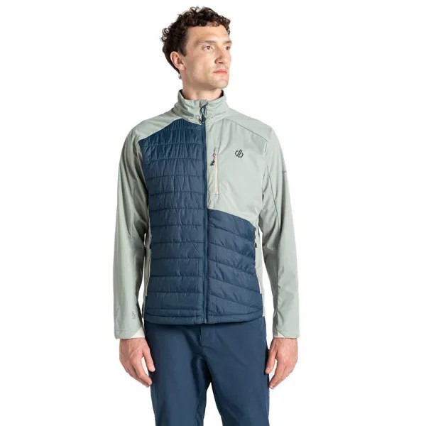 Спортивная куртка Dare2B Mountaineer Hybrid softshell, зеленый