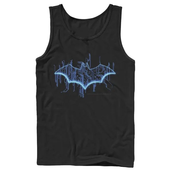 Мужская классическая майка с логотипом DC Comics Batman в цифровом формате