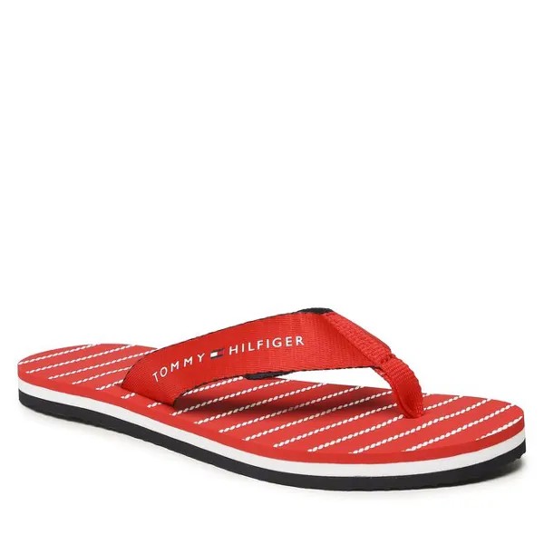 Шлепанцы Tommy Hilfiger EssentialRope Sandal, красный