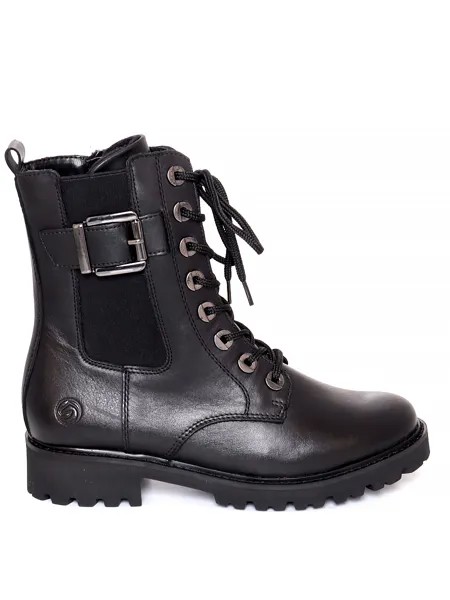 Ботинки Remonte женские демисезонные, размер 36, цвет черный, артикул D8668-01