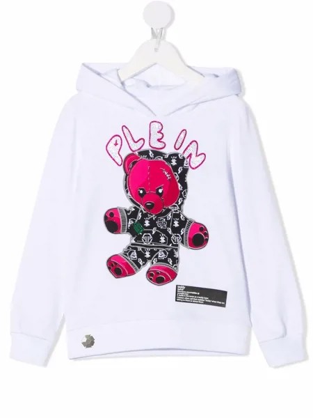 Philipp Plein Junior худи с принтом Teddy Bear