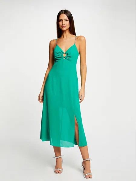 Коктейльное платье стандартного кроя Morgan, зеленый