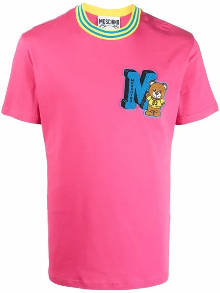 Moschino футболка с монограммой