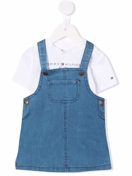 Tommy Hilfiger Junior джинсовый комбинезон