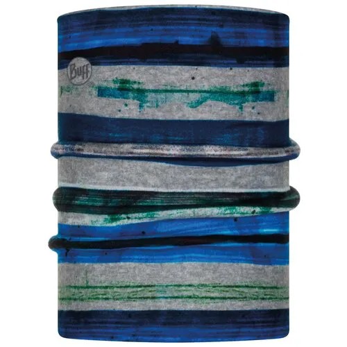Двойной флисовый шарф-труба детский Buff Neckwarmer Polar Reversible Alb Multi