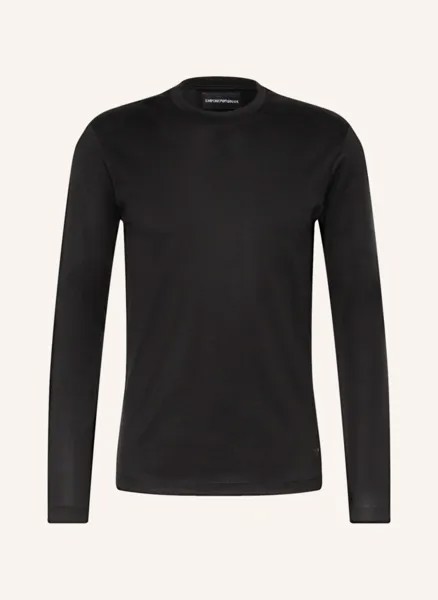 Лонгслив EMPORIO ARMANI, черный