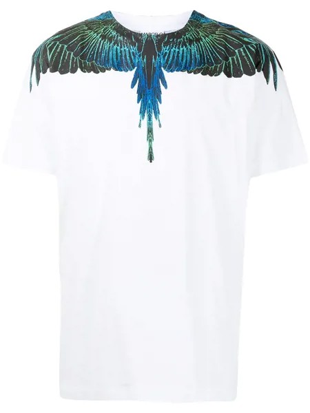 Marcelo Burlon County of Milan футболка с круглым вырезом и принтом Wings