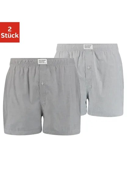 Боксеры Levi's (упаковка, 2 шт.), с поясом с логотипом, серый
