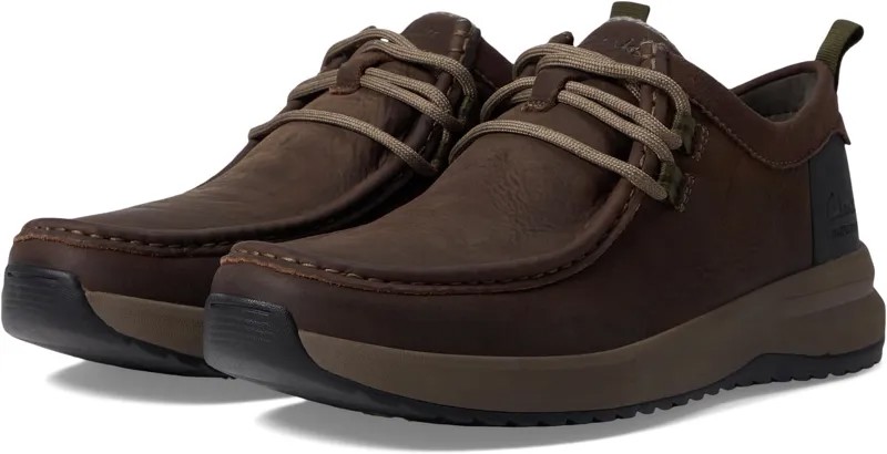 Кроссовки Wellman Moc Clarks, цвет Dark Brown Leather